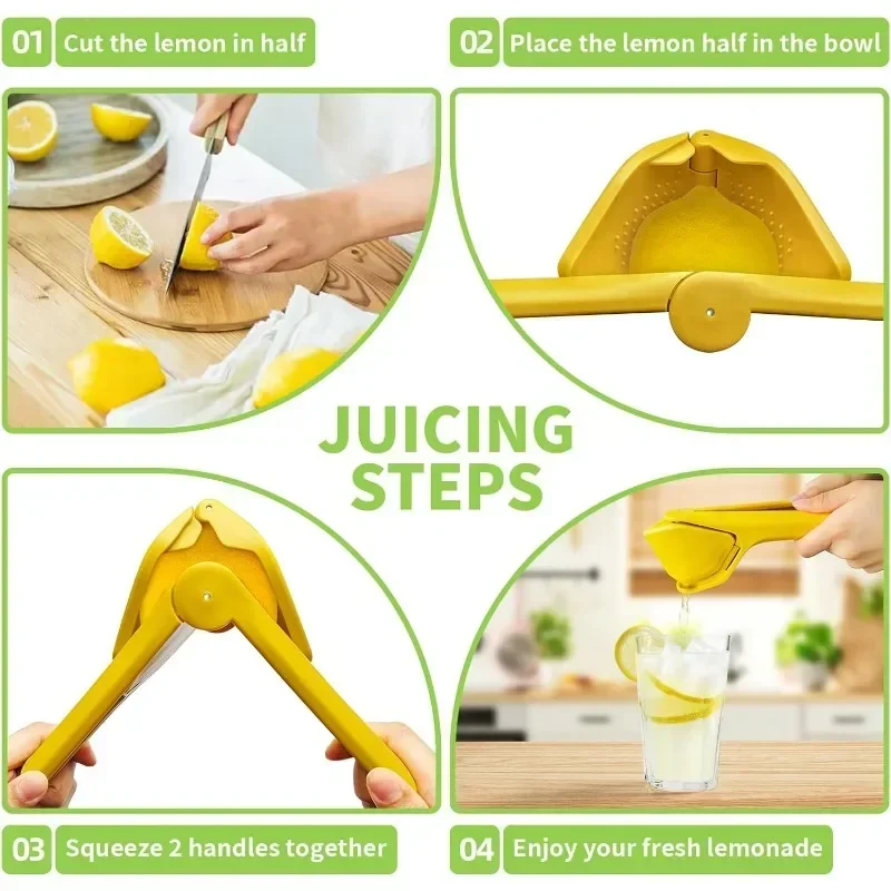 Kitchen Gadgets Juicer - ที่คั้นน้ำมะนาวแบบมือ ที่คั้นผลไม้แบบใช้มือ ใช้งานง่าย ที่คั้นน้ำผลไม้แบบมือสำหรับครัว