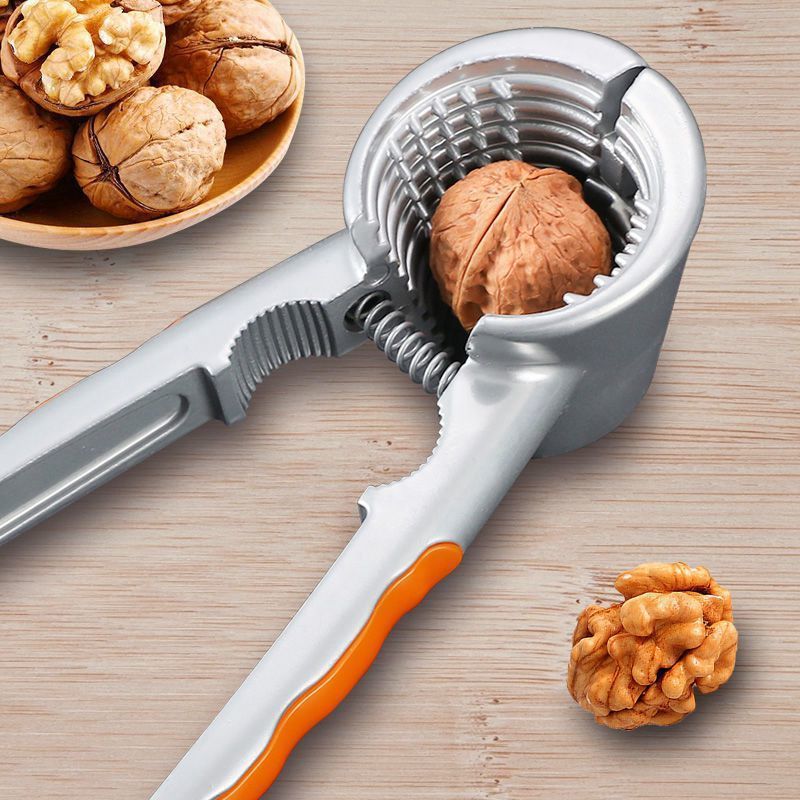 Kitchen Gadgets Hacks - 2023 ใหม่Crackอัลมอนด์วอลนัทHazel Filbert NutครัวNutcrackerคลิปClamp Plier Cracker