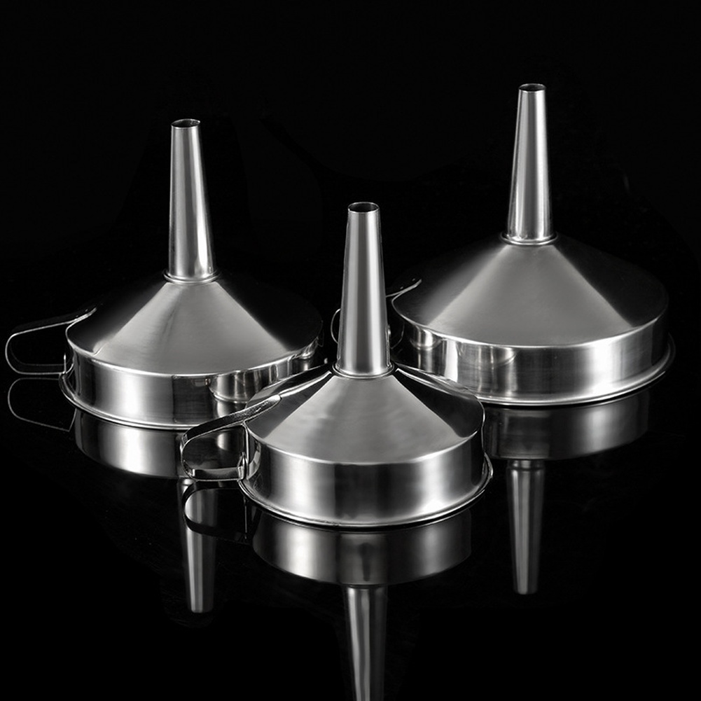 Kitchen Gadgets Sale - กรวยกรองน้ำมันสแตนเลส 1 ชิ้น ปากกว้าง อุปกรณ์ครัว สำหรับบาร์