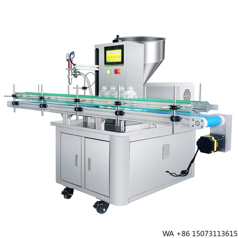 Food Vacuum Sealer - เครื่องบรรจุแบบโรเตอร์อัตโนมัติพร้อมมอเตอร์ในตัวสำหรับน้ำผึ้ง เนยถั่ว ช็อกโกแลต น้ำมันมะกอก โยเกิร์ต โลชั่น