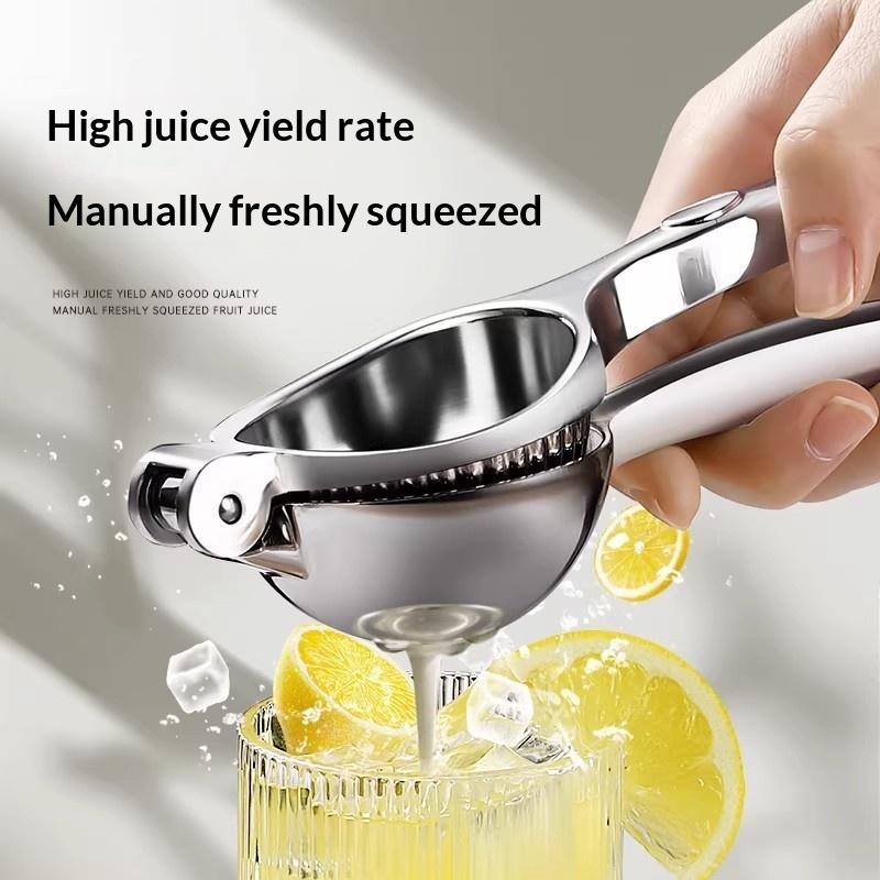 Kitchen Gadgets Juicer - เครื่องคั้นน้ำส้มแบบมือหมุน 1 ชิ้น ทำจากสแตนเลสอย่างดี สำหรับคั้นมะนาว ใช้ในบ้าน