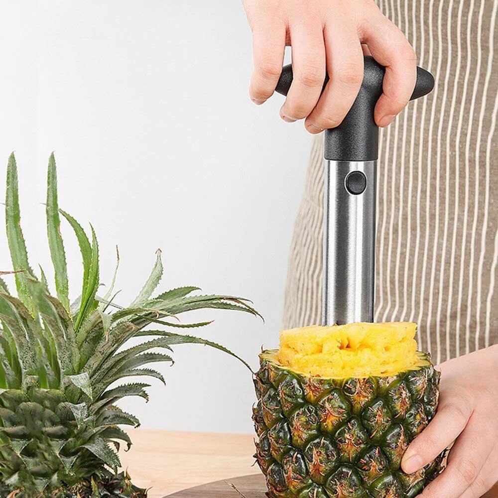 Kitchen Gadgets Hacks - Spot สแตนเลสสับปะรด Peeler สับปะรด Corer Slicer