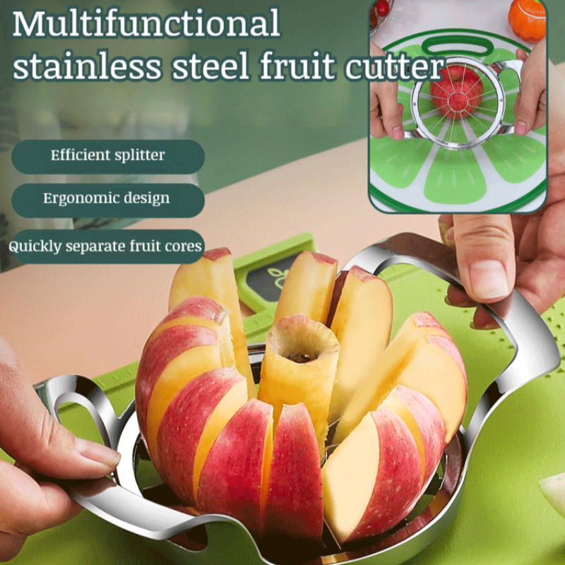 Kitchen Gadgets Brand - ที่แยกผลไม้ทำจากซิงค์อัลลอยอุปกรณ์ในครัวอุปกรณ์สำหรับหั่นแอปเปิ้ลและคว้านแกน