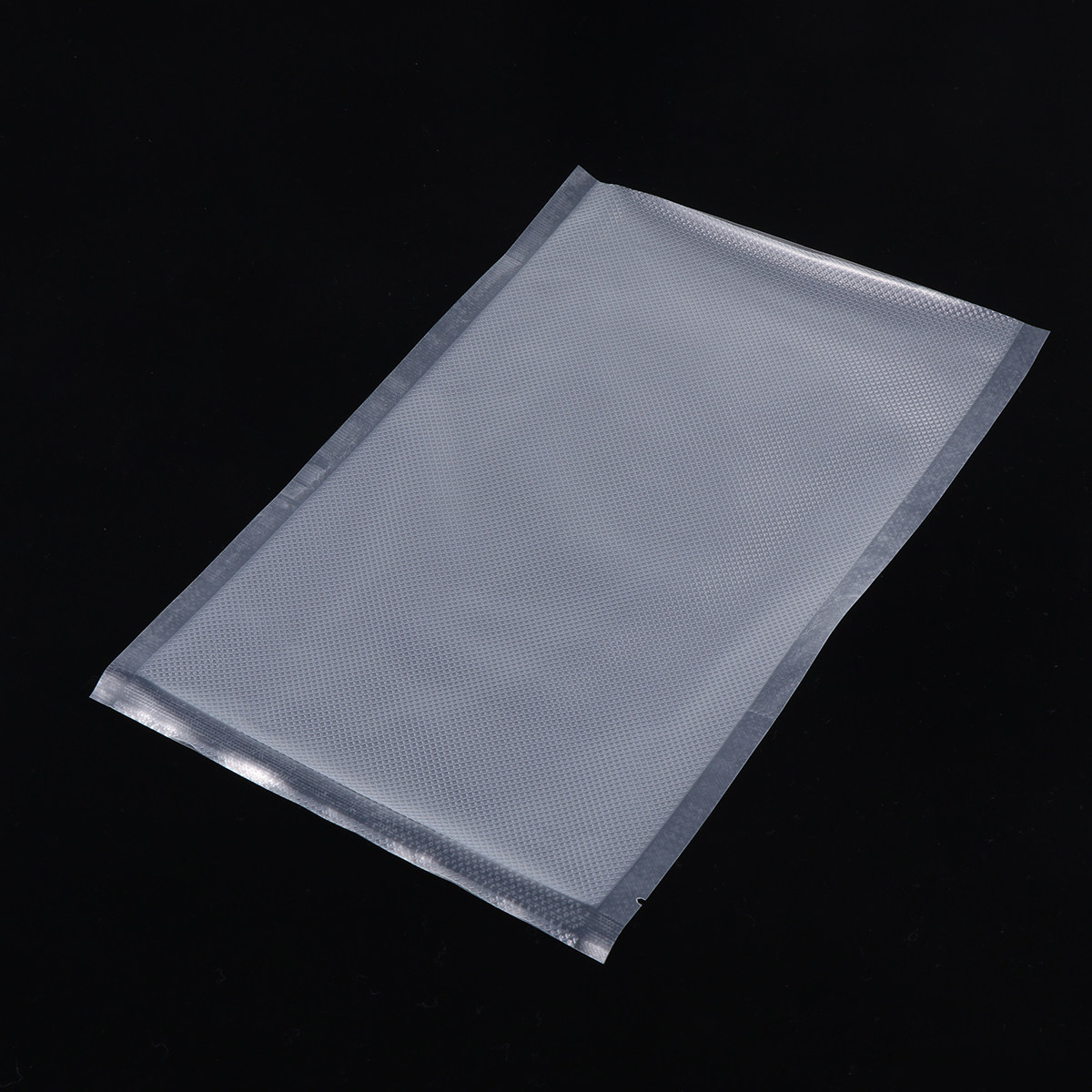 Food Vacuum Sealer - ถุงซีลสูญญากาศแบบใส 100 ชิ้น ใช้ได้กับเครื่องซีลสูญญากาศขนาดใหญ่กึ่งอัตโนมัติสำหรับการเก็บรักษาอาหาร เช่น เนื้อแดดเดียว