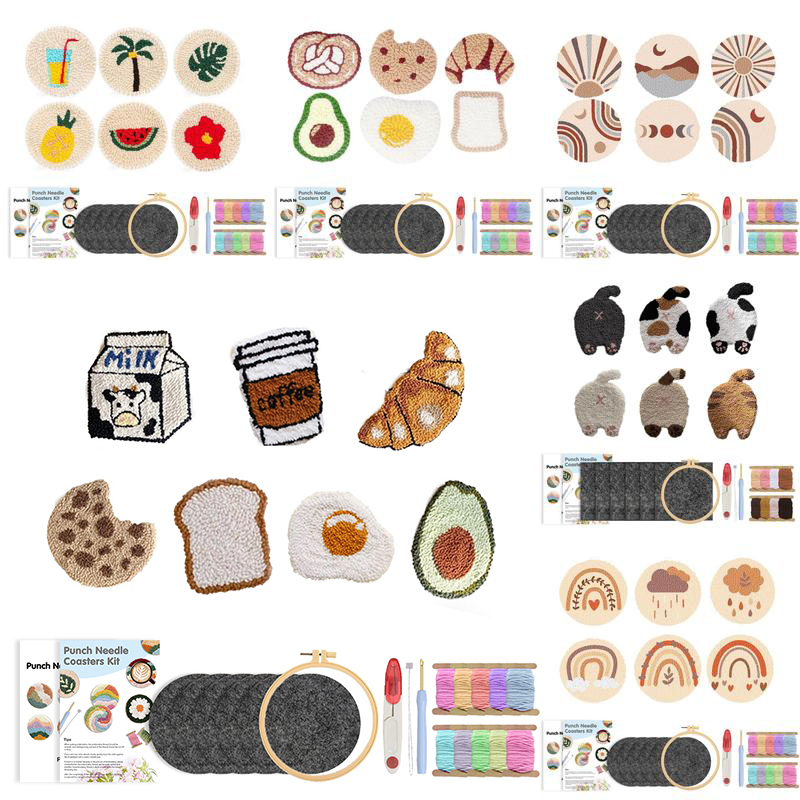 Kitchen Gadgets Crossword - GATYZTORY Punch เข็ม Coaster Kit Easy