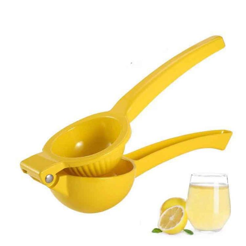 Kitchen Gadgets Juicer - เครื่องคั้นน้ำมะนาวแบบมือหมุน ทำจากอลูมิเนียมอัลลอยด์ ใช้คั้นส้มและผลไม้ คั้นน้ำผลไม้ได้ง่าย พกพาสะดวก ใช้ในครัว