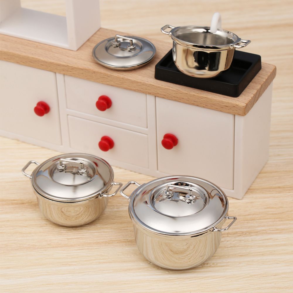 หม้อซุปขนาดเล็กพร้อมฝาปิด1/12อ - Kitchen Gadgets Sale บทวิจารณ์และราคา