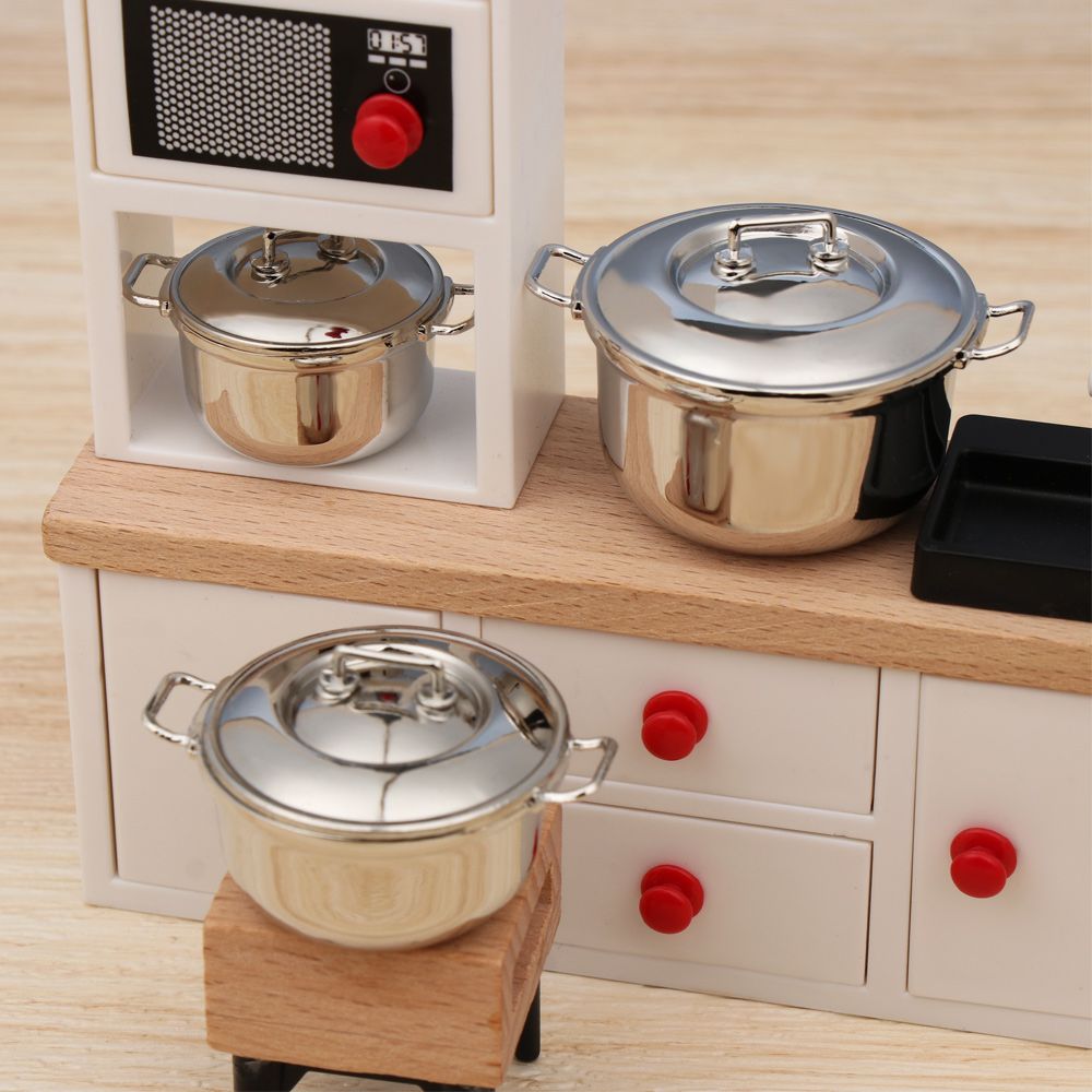 หม้อซุปขนาดเล็กพร้อมฝาปิด1/12อ - Kitchen Gadgets Sale บทวิจารณ์และราคา