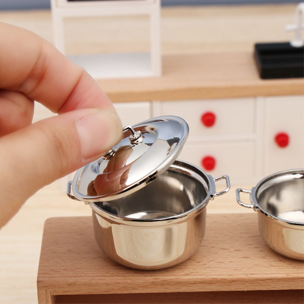 หม้อซุปขนาดเล็กพร้อมฝาปิด1/12อ - Kitchen Gadgets Sale บทวิจารณ์และราคา