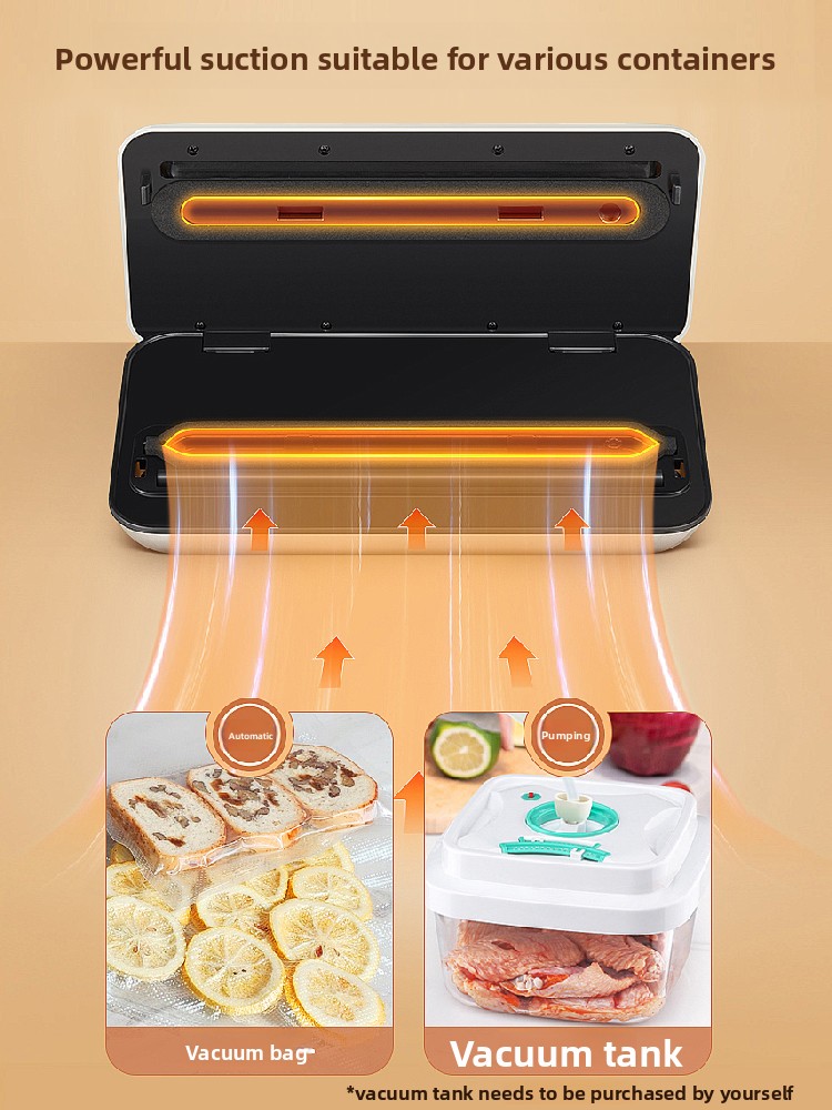 เครื่องซีลสูญญากาศขนาดเล็กแบบอ - Food Vacuum Sealer บทวิจารณ์และราคา