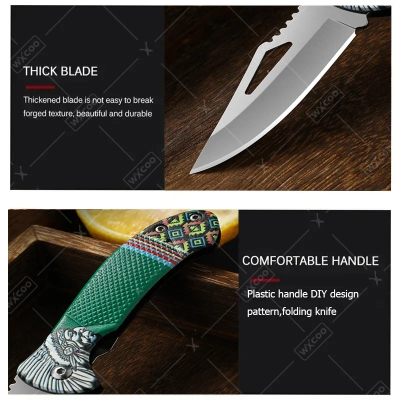 มีดพับ WXCOO สแตนเลส มีดทำครัว - Kitchen Gadgets Sale บทวิจารณ์และราคา