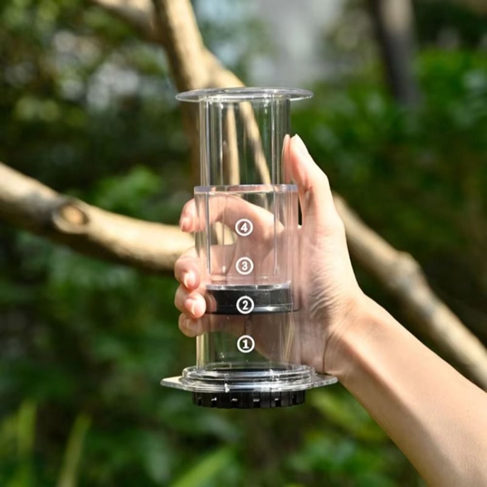 กาต้มกาแฟแบบพกพาสไตล์ฝรั่งเศส  - French Press Coffee Maker บทวิจารณ์และราคา