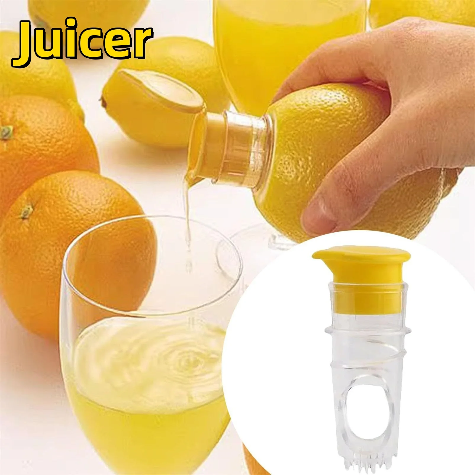 ใหม่พลาสติก Manual Citrus Juic - Kitchen Gadgets Juicer บทวิจารณ์และราคา