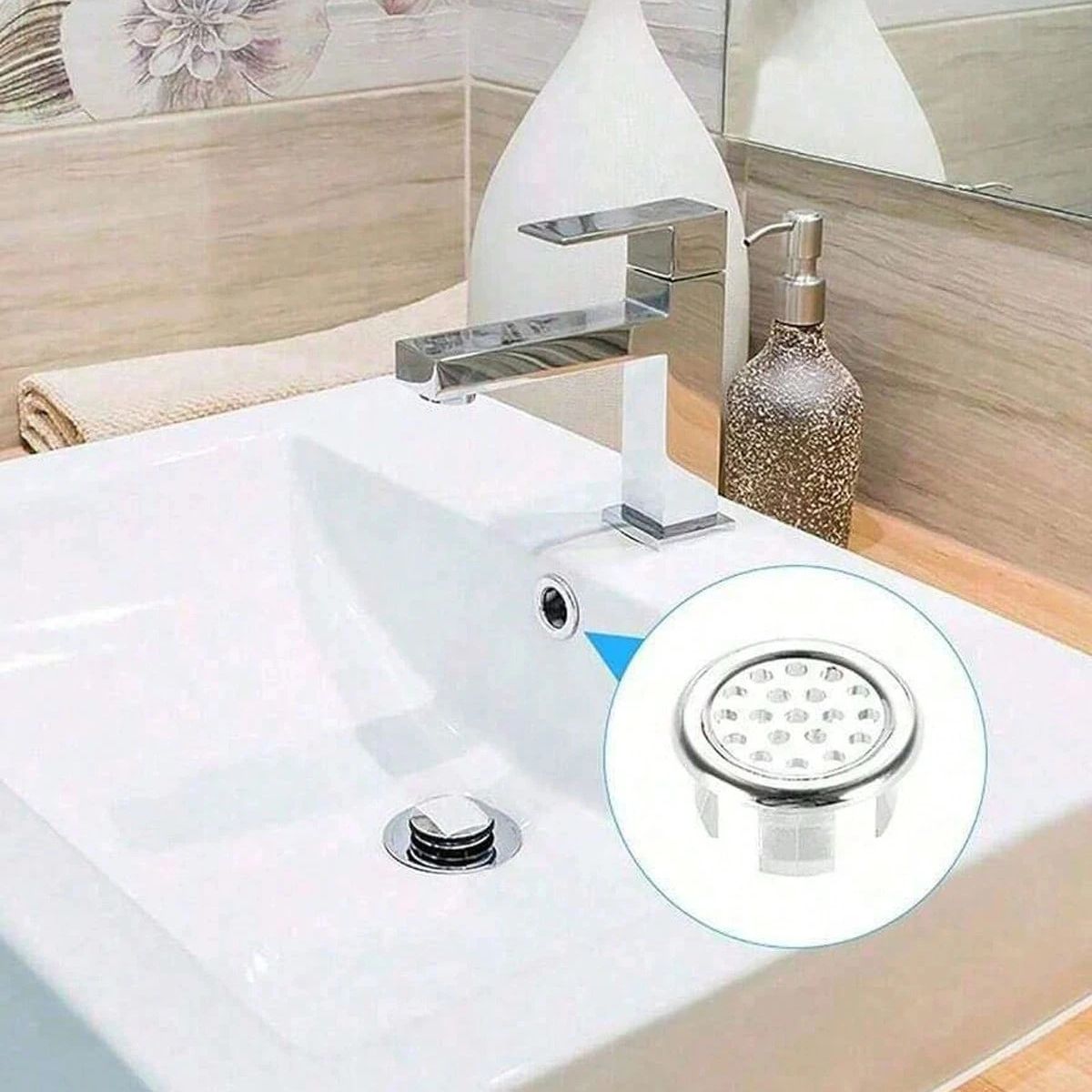 ฝาครอบท่อระบายน้ำอ่างล้างหน้า/ - Kitchen Gadgets Hacks บทวิจารณ์และราคา