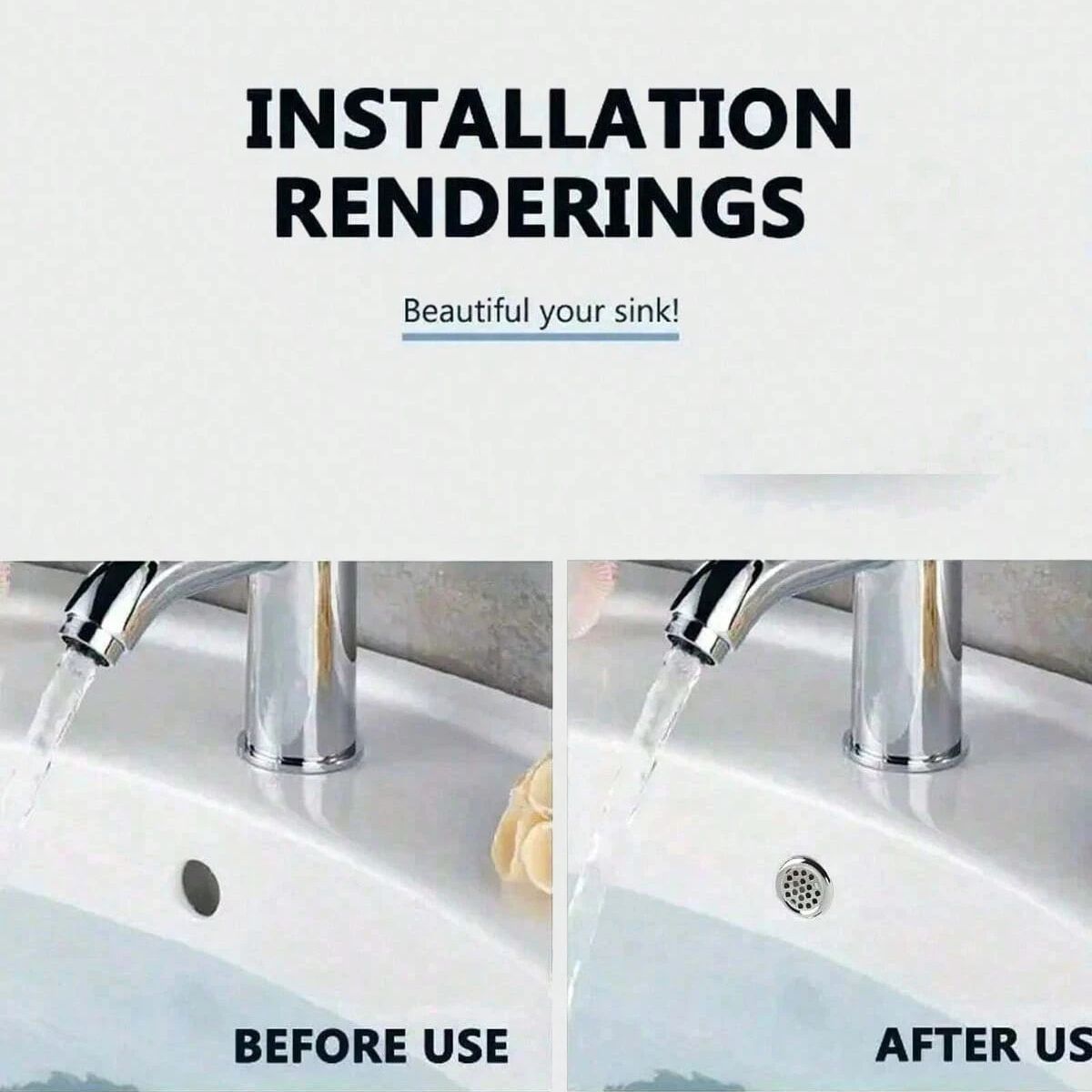 ฝาครอบท่อระบายน้ำอ่างล้างหน้า/ - Kitchen Gadgets Hacks บทวิจารณ์และราคา