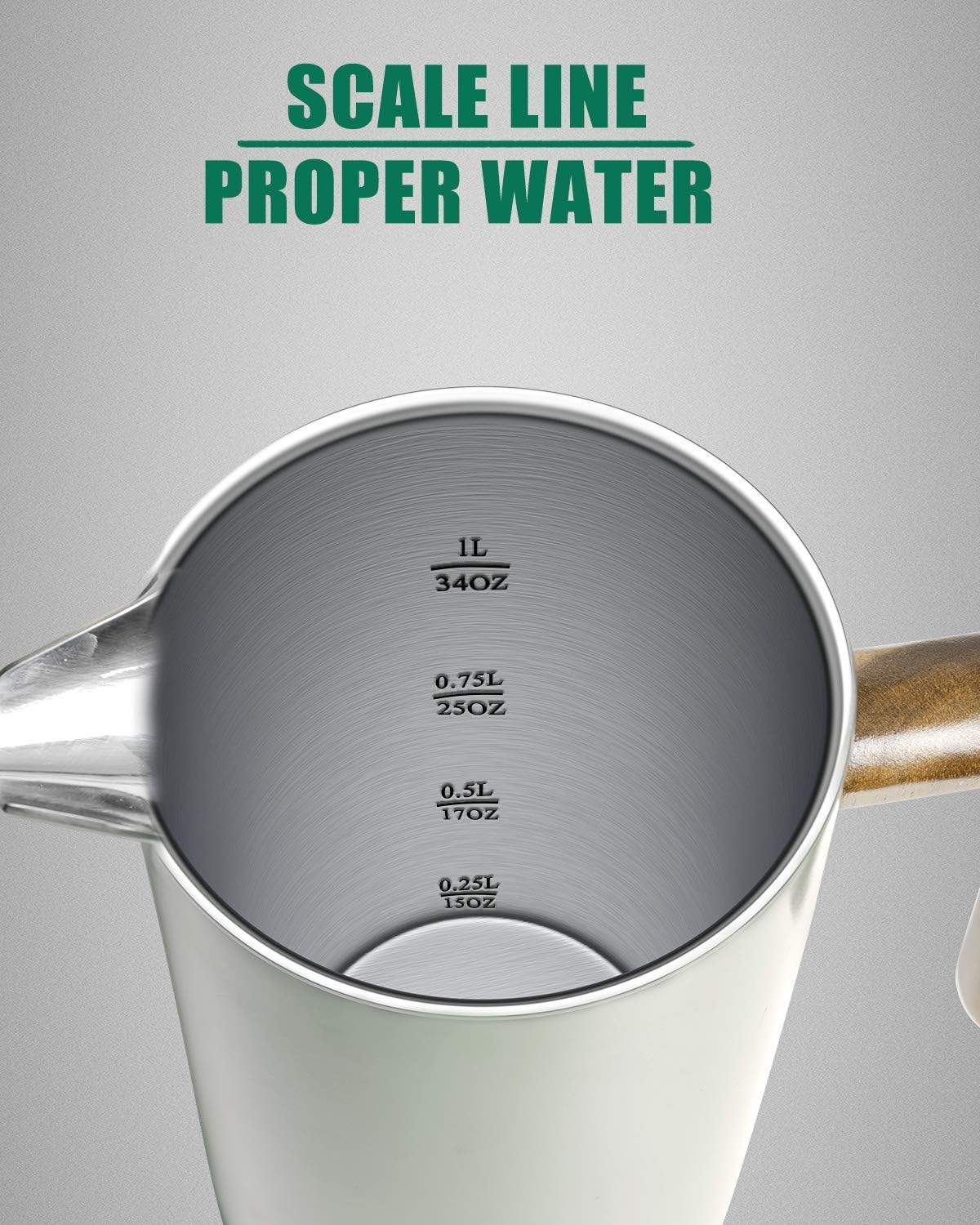 ชุดเครื่องชงกาแฟเฟรนช์เพรส POL - French Press Coffee Maker บทวิจารณ์และราคา