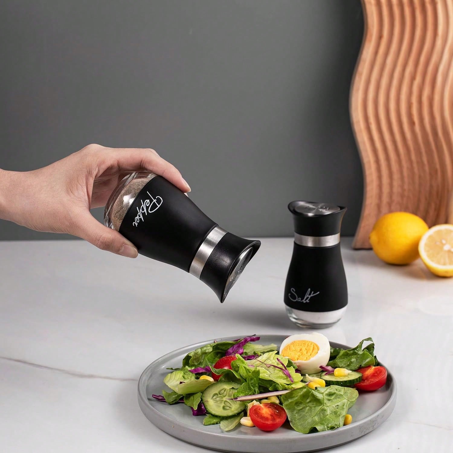 ขวดแก้วใส่เครื่องปรุงรส 2 ชิ้น - Korean Kitchen Gadgets บทวิจารณ์และราคา