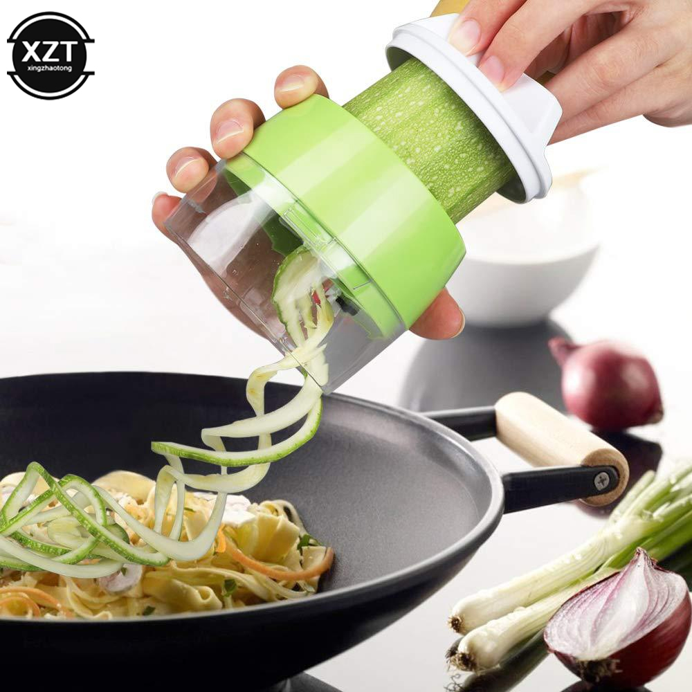 มือถือ Duty Spiralizer ผักเครื - Kitchen Gadgets Hacks บทวิจารณ์และราคา