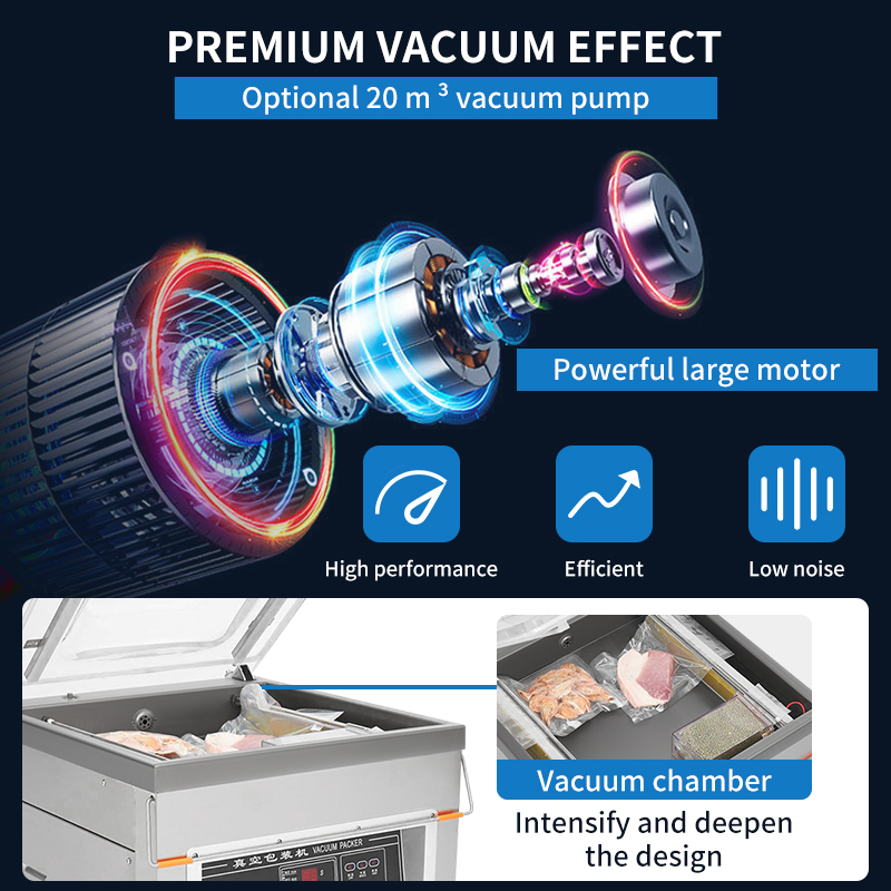 เครื่องซีลสูญญากาศแบบแนวตั้ง ร - Food Vacuum Sealer บทวิจารณ์และราคา