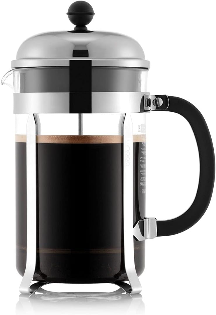 เครื่องชงกาแฟเฟรนช์เพรส Chambo - French Press Coffee Maker บทวิจารณ์และราคา