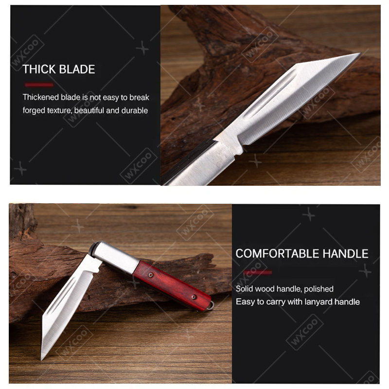 มีดพกพาสแตนเลส ด้ามไม้พะยูง มี - Kitchen Gadgets Sale บทวิจารณ์และราคา