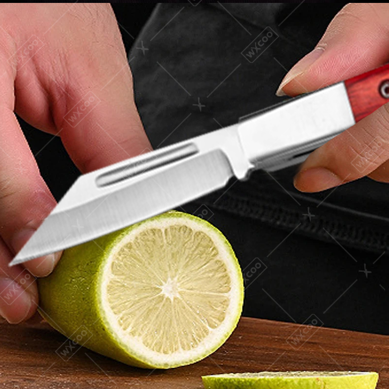 มีดพกพาสแตนเลส ด้ามไม้พะยูง มี - Kitchen Gadgets Sale บทวิจารณ์และราคา