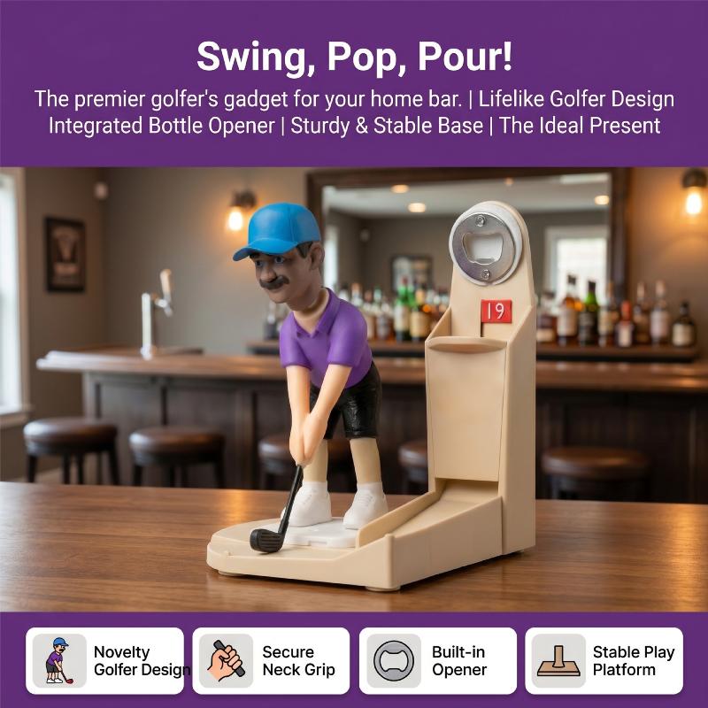 ที่เปิดขวดเบียร์รูปนักกอล์ฟพร้ - Kitchen Gadgets To Gift บทวิจารณ์และราคา