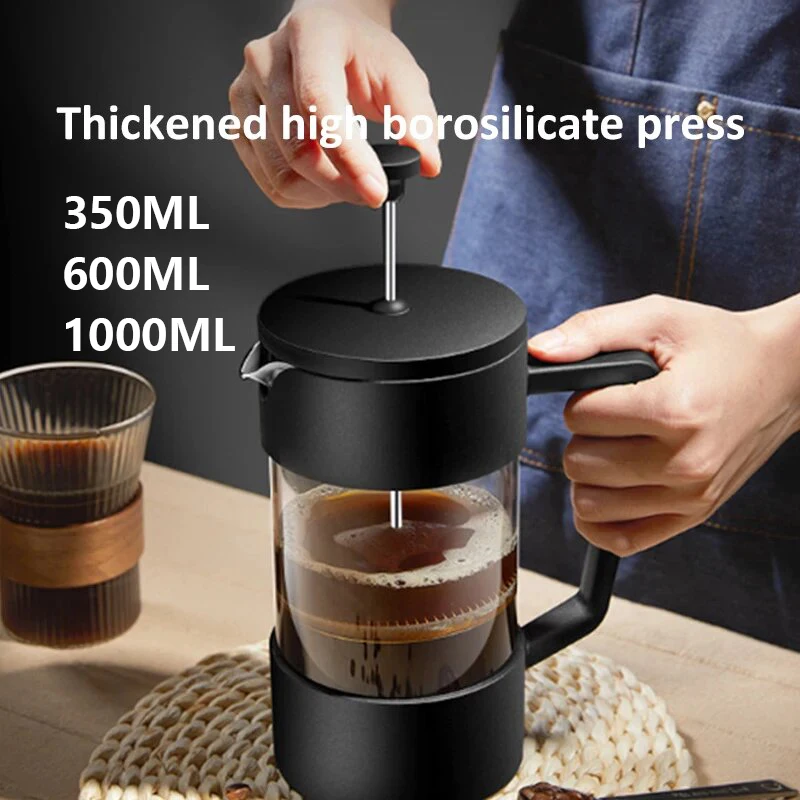 เครื่องชงกาแฟเฟรนช์เพรสขนาด 35 - French Press Coffee Maker บทวิจารณ์และราคา