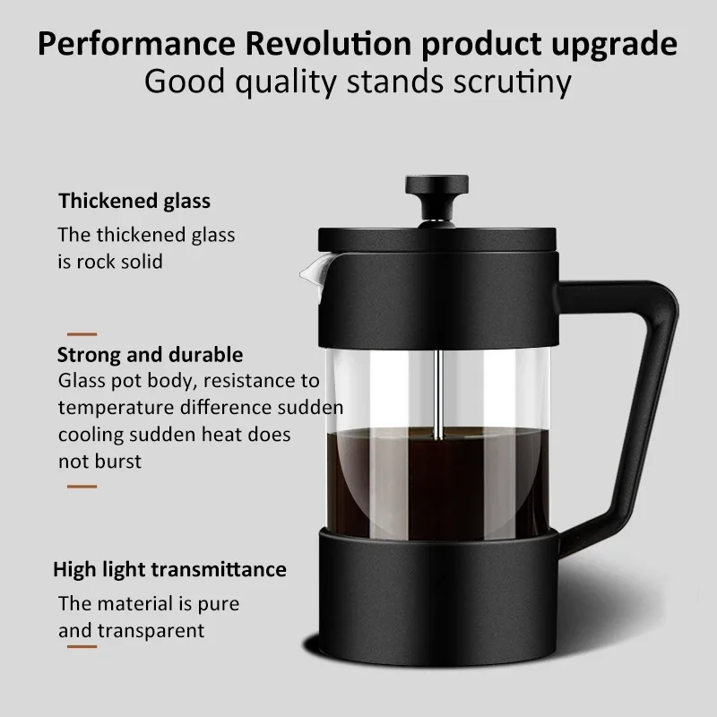 เครื่องชงกาแฟเฟรนช์เพรสขนาด 35 - French Press Coffee Maker บทวิจารณ์และราคา
