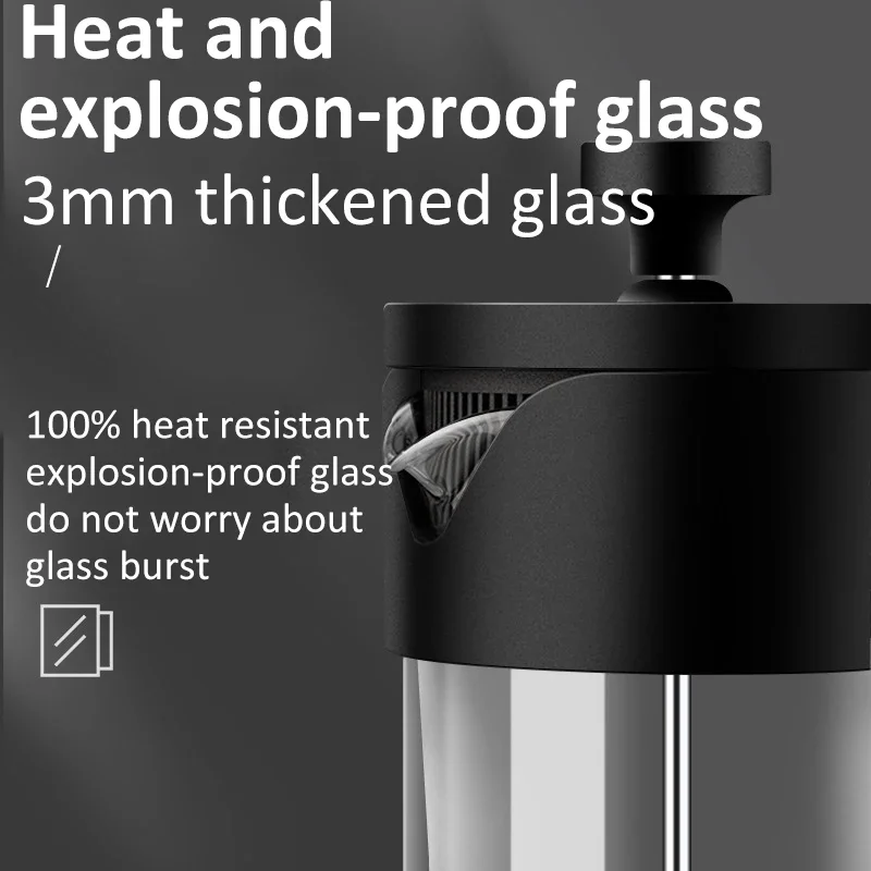 เครื่องชงกาแฟเฟรนช์เพรสขนาด 35 - French Press Coffee Maker บทวิจารณ์และราคา