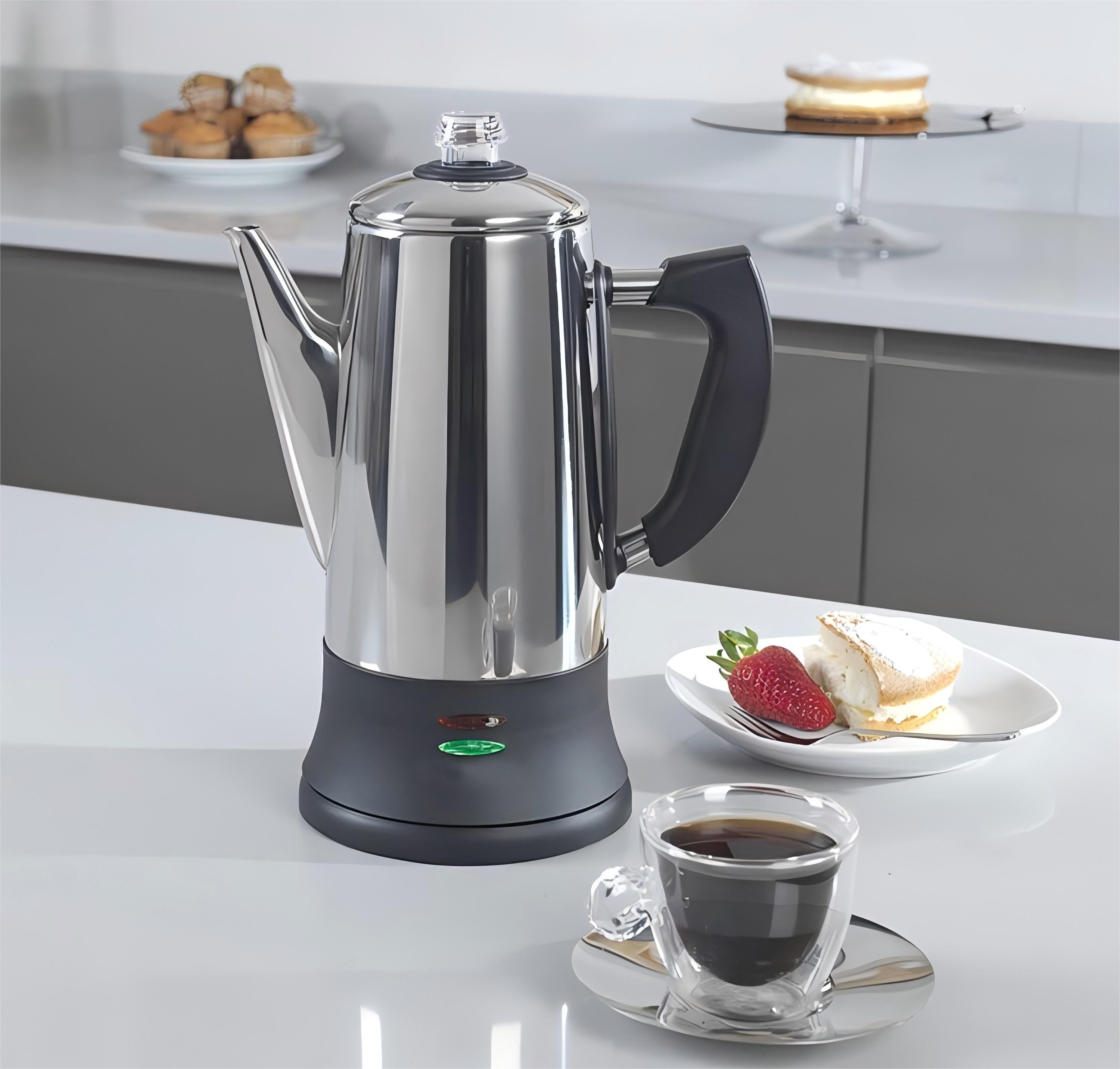 เครื่องชงกาแฟไฟฟ้าขนาดใหญ่ 1.8 - French Press Coffee Maker บทวิจารณ์และราคา
