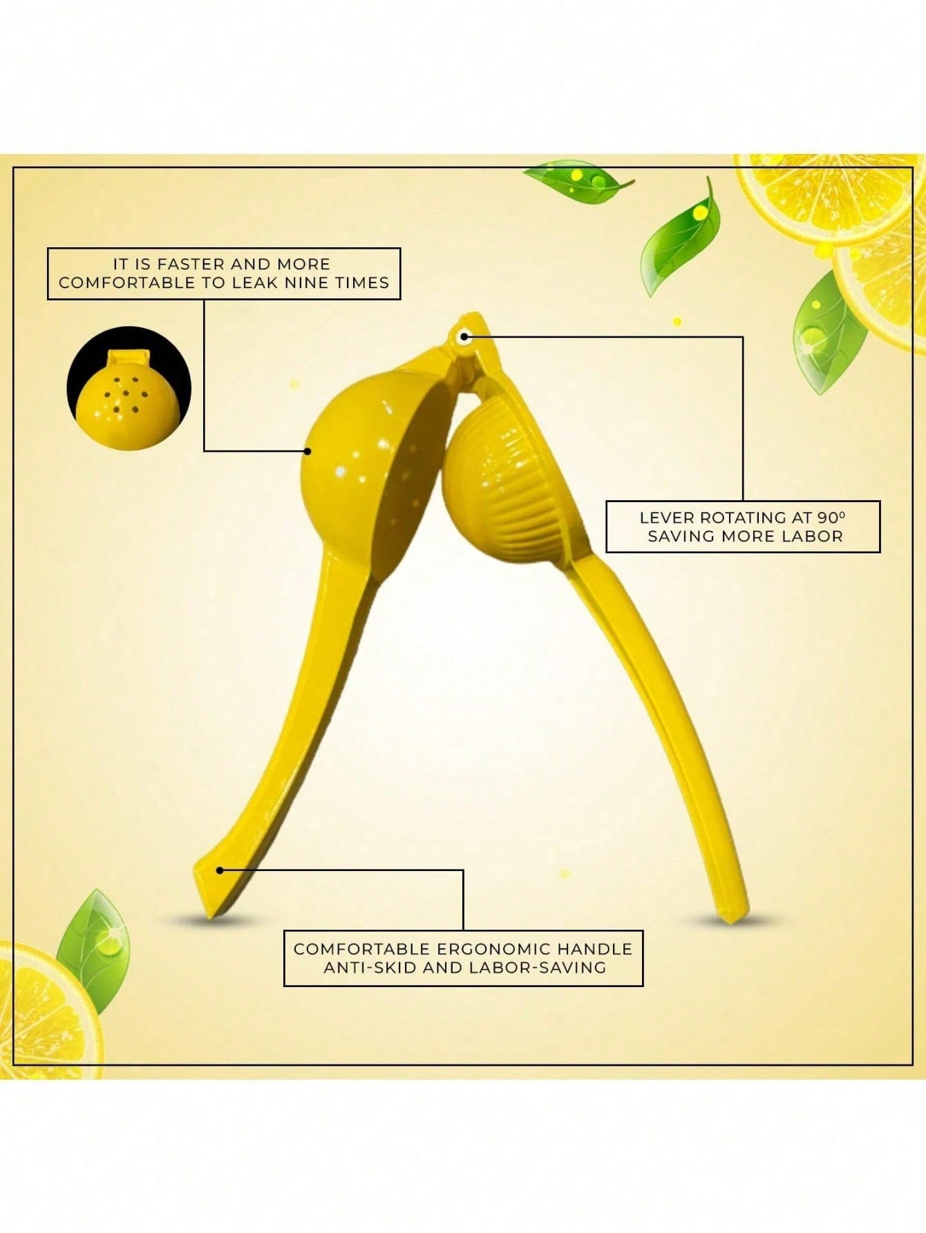 ที่คั้นมะนาวแบบมือหมุน 1 ชิ้น  - Kitchen Gadgets Juicer บทวิจารณ์และราคา